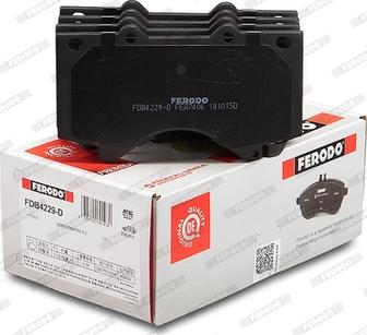 Ferodo FDB4229-D - Kit pastiglie freno, Freno a disco autozon.pro