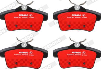 Ferodo FDB4224-S - Kit pastiglie freno, Freno a disco autozon.pro