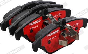 Ferodo FDB4220-S - Kit pastiglie freno, Freno a disco autozon.pro