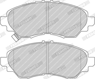 Ferodo FDB4723 - Kit pastiglie freno, Freno a disco autozon.pro
