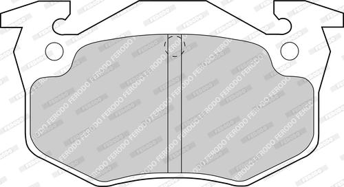 Ferodo FDB558D - Kit pastiglie freno, Freno a disco autozon.pro