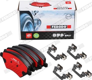 Ferodo FDB5095-S - Kit pastiglie freno, Freno a disco autozon.pro