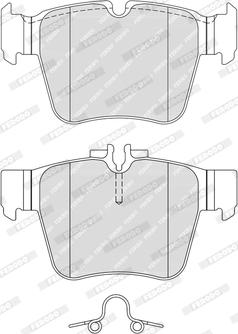 Ferodo FDB5017-D - Kit pastiglie freno, Freno a disco autozon.pro