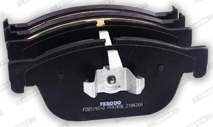 Ferodo FDB5190-D - Kit pastiglie freno, Freno a disco autozon.pro