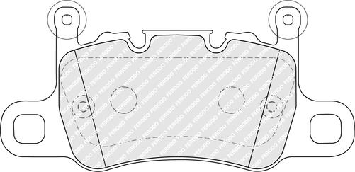 Ferodo FDB5365 - Kit pastiglie freno, Freno a disco autozon.pro