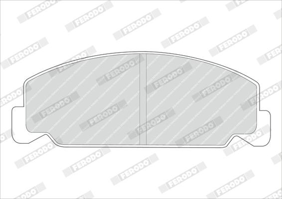 Ferodo FDB530 - Kit pastiglie freno, Freno a disco autozon.pro