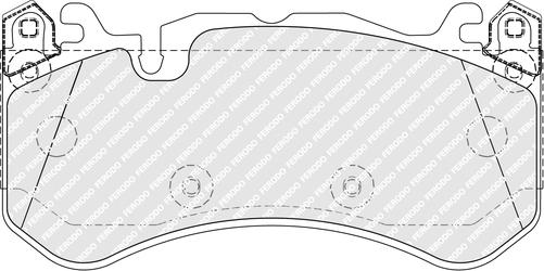 Ferodo FDB5381 - Kit pastiglie freno, Freno a disco autozon.pro