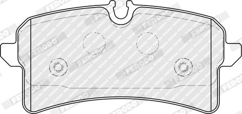 Ferodo FDB5383 - Kit pastiglie freno, Freno a disco autozon.pro