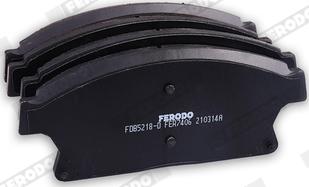 Ferodo FDB5218-D - Kit pastiglie freno, Freno a disco autozon.pro