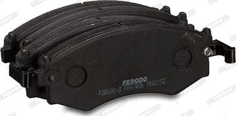 Ferodo FDB600-D - Kit pastiglie freno, Freno a disco autozon.pro