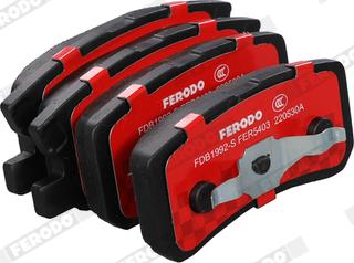 Ferodo FDB1992-S - Kit pastiglie freno, Freno a disco autozon.pro