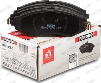 Ferodo FDB1905-D - Kit pastiglie freno, Freno a disco autozon.pro