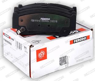 Ferodo FDB1910-D - Kit pastiglie freno, Freno a disco autozon.pro