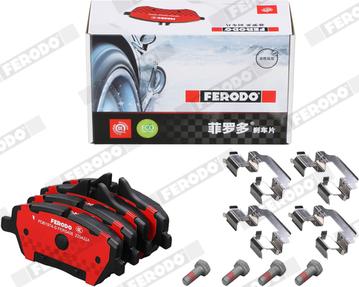 Ferodo FDB1974-S - Kit pastiglie freno, Freno a disco autozon.pro