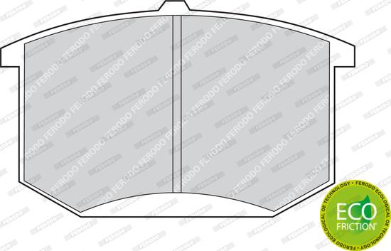 Ferodo FDB141 - Kit pastiglie freno, Freno a disco autozon.pro