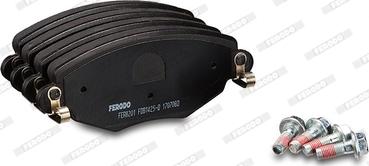 Ferodo FDB1425-D - Kit pastiglie freno, Freno a disco autozon.pro