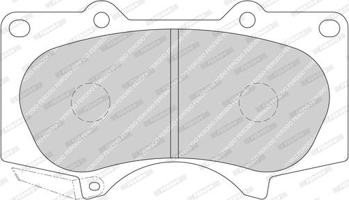 Ferodo FDB1698-D - Kit pastiglie freno, Freno a disco autozon.pro