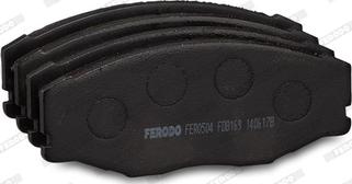 Ferodo FDB169-D - Kit pastiglie freno, Freno a disco autozon.pro