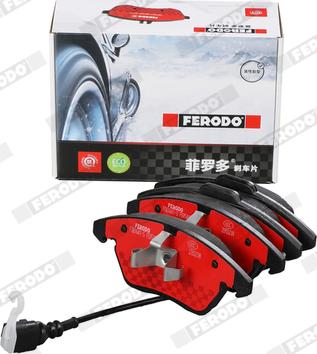 Ferodo FDB1641-S - Kit pastiglie freno, Freno a disco autozon.pro