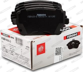 Ferodo FDB1655-D - Kit pastiglie freno, Freno a disco autozon.pro