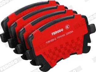 Ferodo FDB1655-S - Kit pastiglie freno, Freno a disco autozon.pro