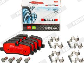 Ferodo FDB1613-S - Kit pastiglie freno, Freno a disco autozon.pro