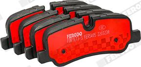 Ferodo FDB1613-S - Kit pastiglie freno, Freno a disco autozon.pro