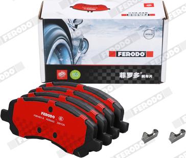 Ferodo FDB1621-S - Kit pastiglie freno, Freno a disco autozon.pro