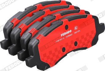 Ferodo FDB1621-S - Kit pastiglie freno, Freno a disco autozon.pro