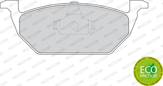 Ferodo FDB1094 - Kit pastiglie freno, Freno a disco autozon.pro