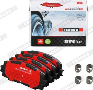 Ferodo FDB1829-S - Kit pastiglie freno, Freno a disco autozon.pro