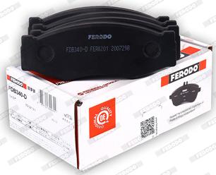 Ferodo FDB340-D - Kit pastiglie freno, Freno a disco autozon.pro