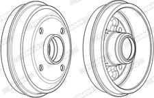 Ferodo FDR329155 - Tamburo freno autozon.pro