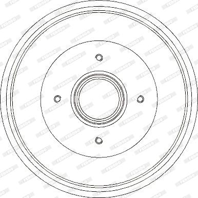 Ferodo FDR329731 - Tamburo freno autozon.pro