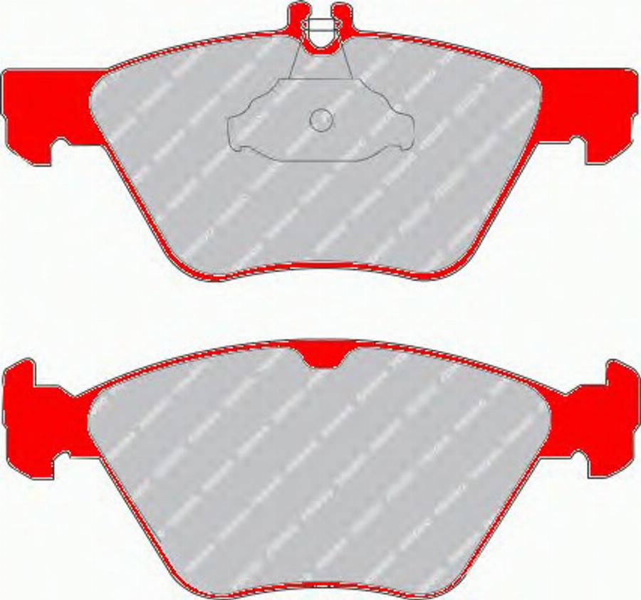 Ferodo FDS1050 - Kit pastiglie freno, Freno a disco autozon.pro