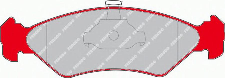 Ferodo FDS1082 - Kit pastiglie freno, Freno a disco autozon.pro