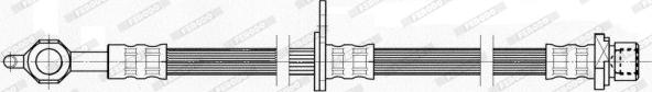 Ferodo FHY3157 - Flessibile del freno autozon.pro
