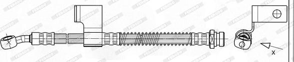 Ferodo FHY3129 - Flessibile del freno autozon.pro