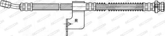 Ferodo FHY3170 - Flessibile del freno autozon.pro