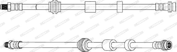 Ferodo FHY2732 - Flessibile del freno autozon.pro