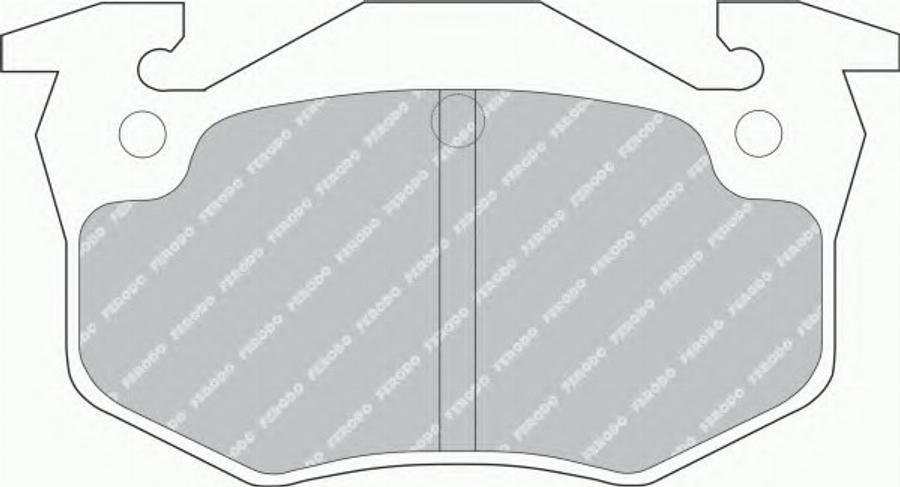 Ferodo FQT558 - Kit pastiglie freno, Freno a disco autozon.pro