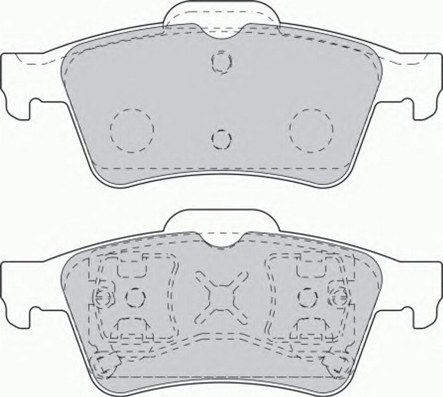 Ferodo FQT1540 - Kit pastiglie freno, Freno a disco autozon.pro