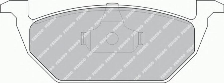 Ferodo FQT1094 - Kit pastiglie freno, Freno a disco autozon.pro