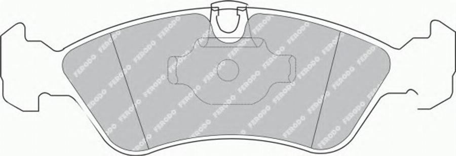 Ferodo FQT1067 - Kit pastiglie freno, Freno a disco autozon.pro