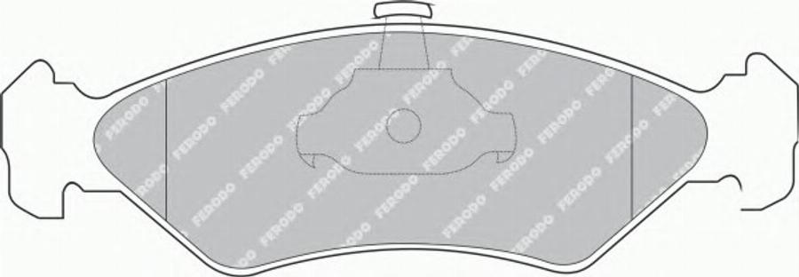 Ferodo FSL1082 - Kit pastiglie freno, Freno a disco autozon.pro