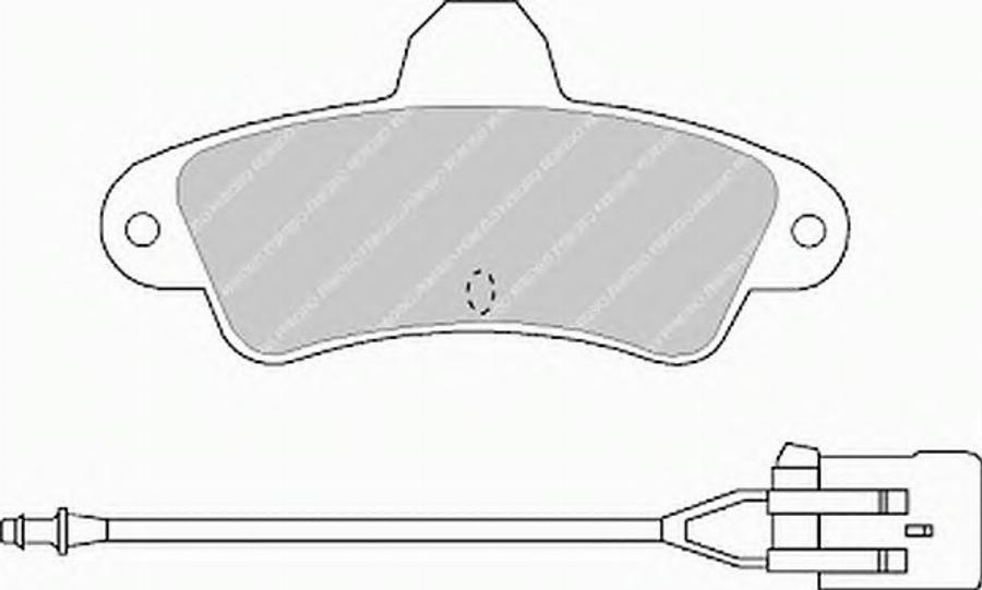 Ferodo FSL913 - Kit pastiglie freno, Freno a disco autozon.pro