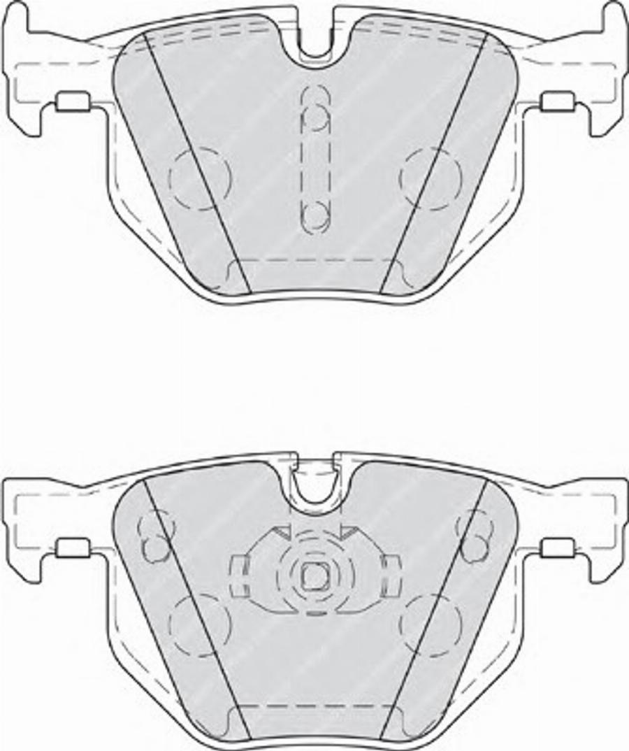 Ferodo FSL4067 - Kit pastiglie freno, Freno a disco autozon.pro