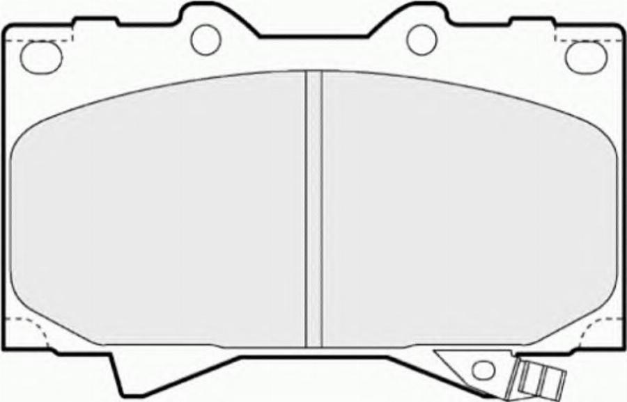 Ferodo FSL1456 - Kit pastiglie freno, Freno a disco autozon.pro