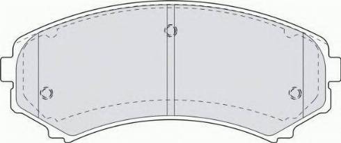 Ferodo FSL1603 - Kit pastiglie freno, Freno a disco autozon.pro