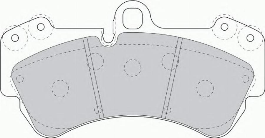 Ferodo FSL1625 - Kit pastiglie freno, Freno a disco autozon.pro